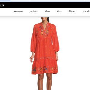 REBA Embroidered Dress